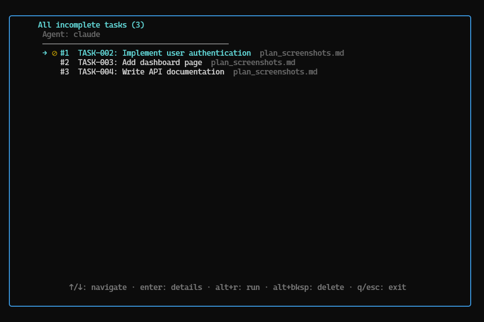 List View
